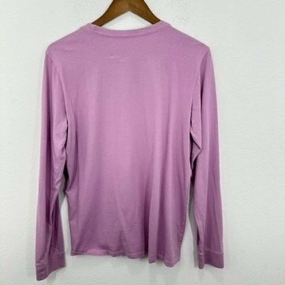 Life Is Good Purple Long Sleeve Yellow Lab Silly Dog Graphic Top Purple Dog Mom View 6